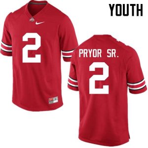 Youth Ohio State Buckeyes #2 Terrelle Pryor Sr. Red Nike NCAA College Football Jersey Super Deals QDT5344HH
